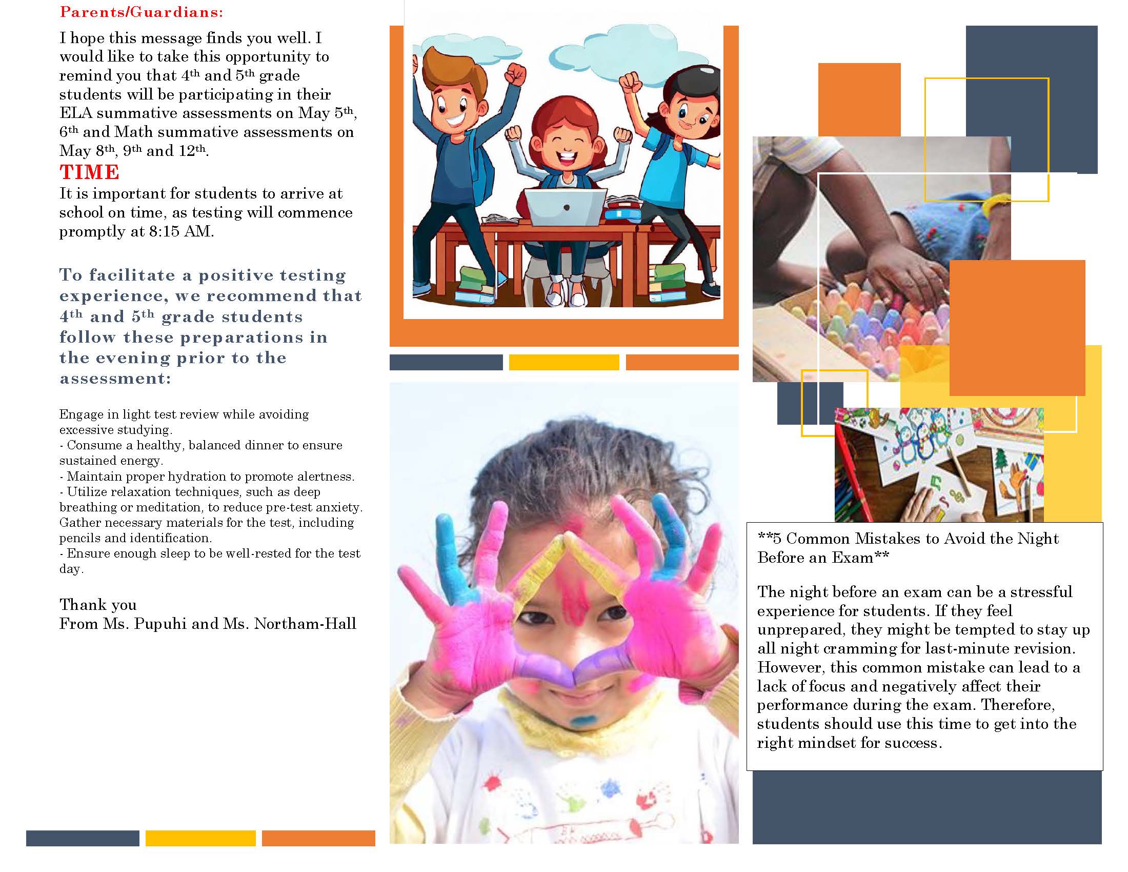 4th and 5th flyer