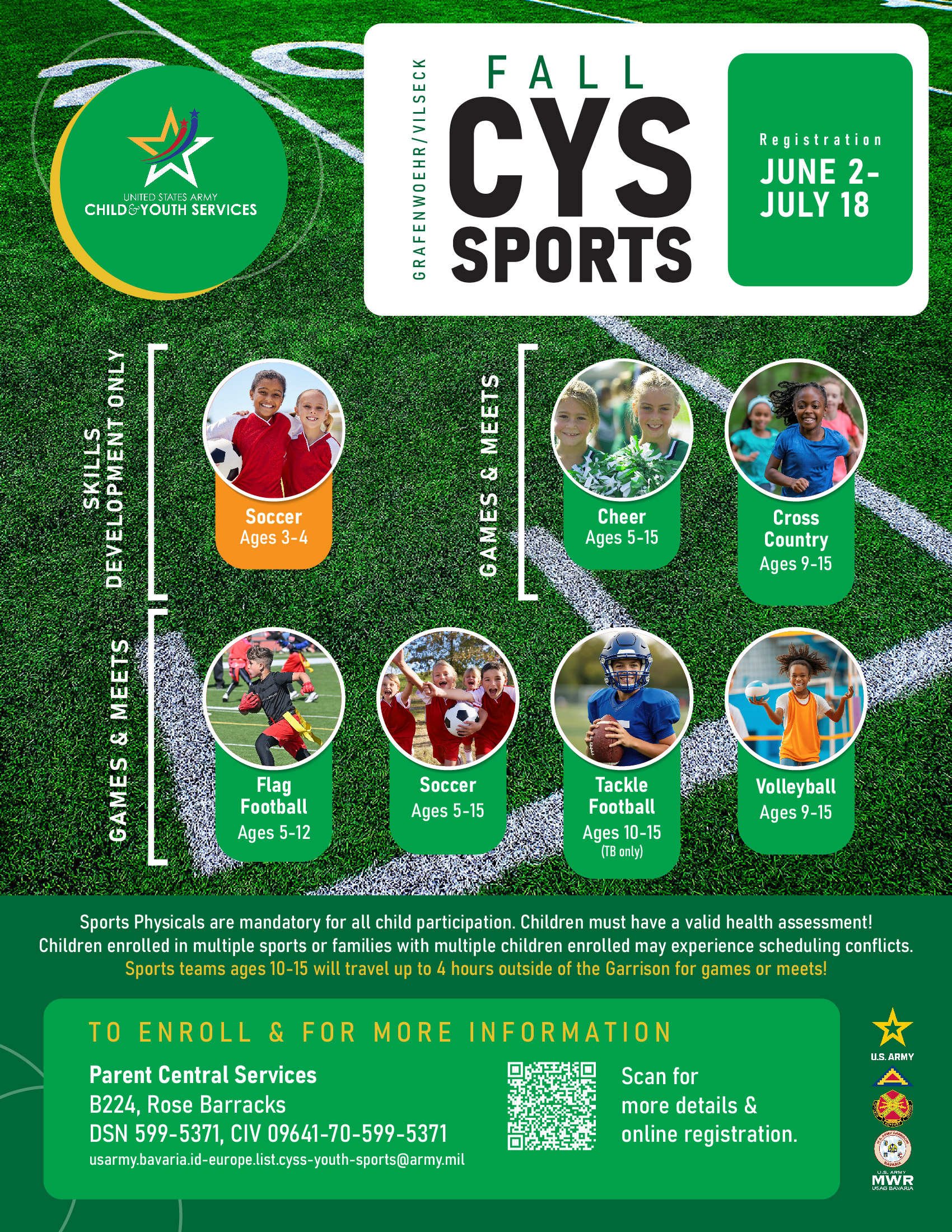 GR Fall Sports Registration 2025_Flyer