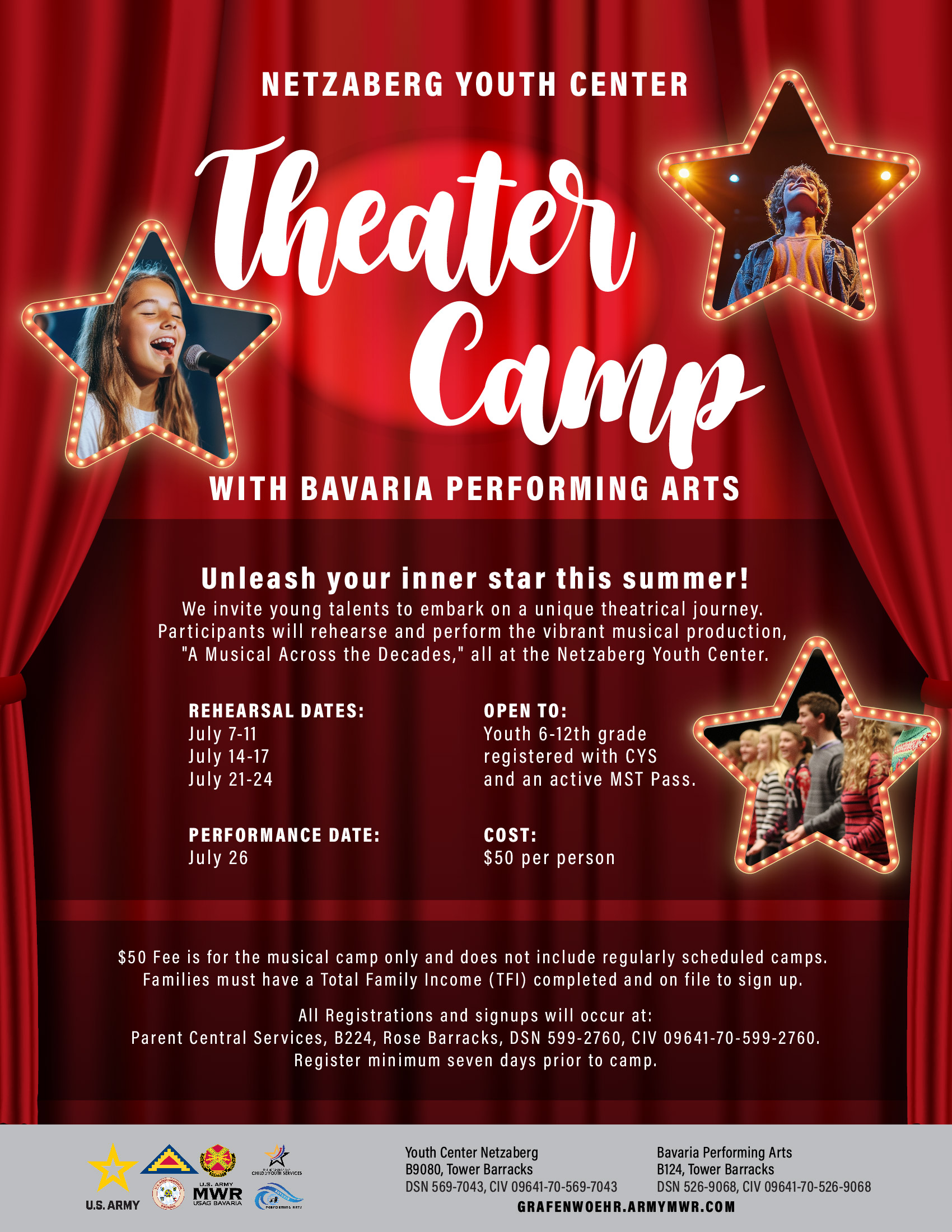 GR Theater Summer Camp 2025_Flyer