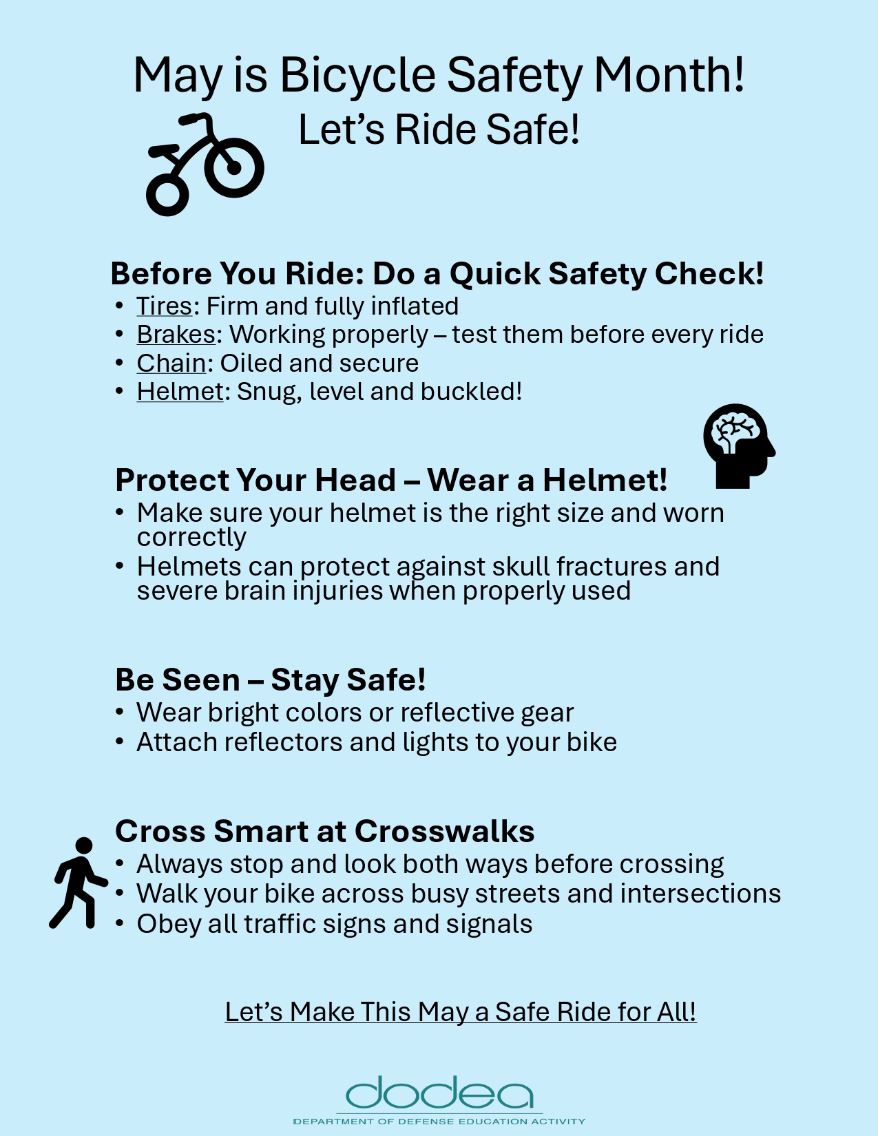Bicycle Safety Month