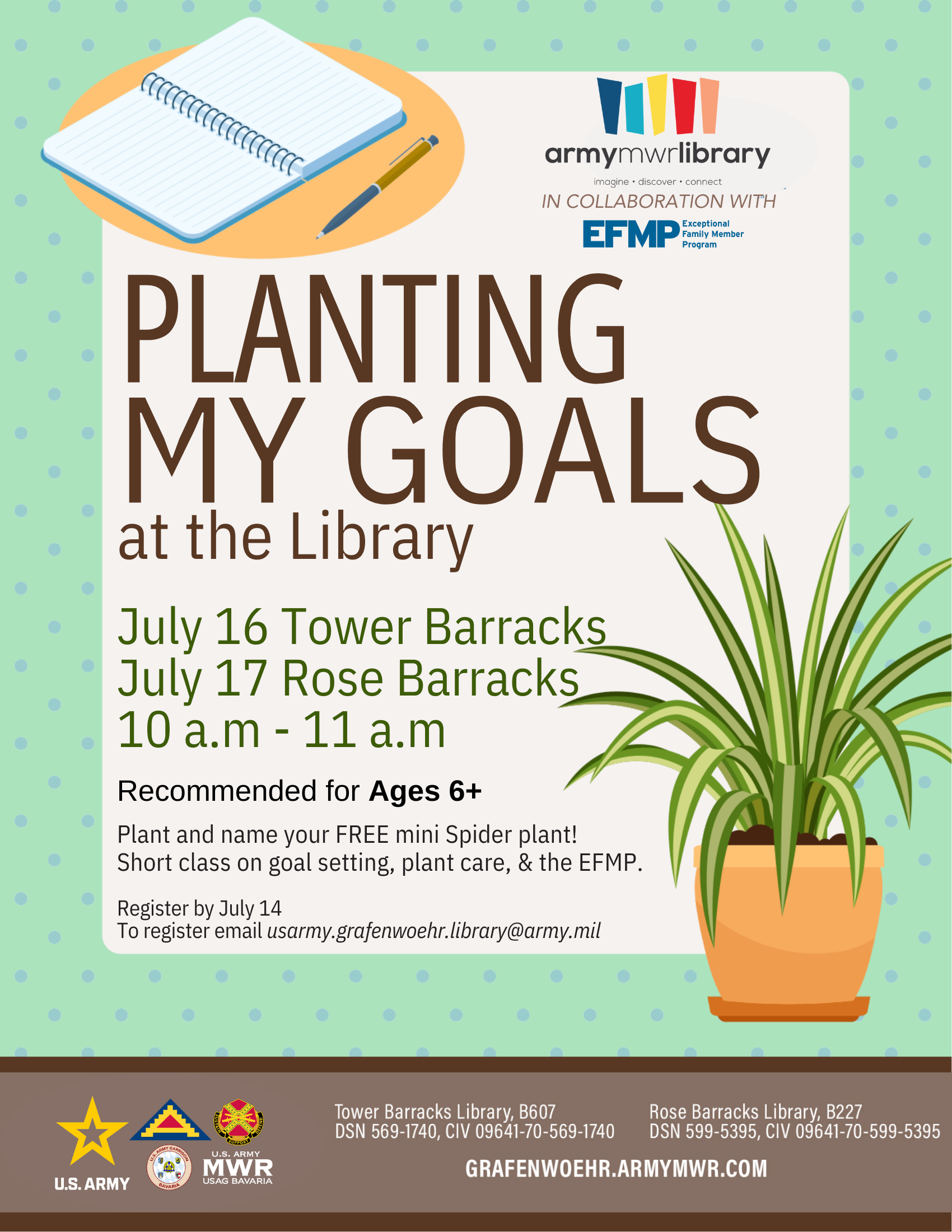 PlantingMyGoals - Flyer